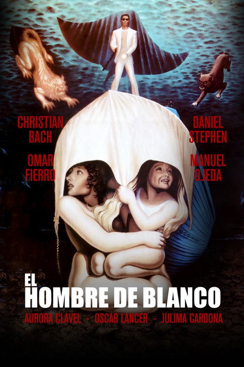 El hombre de blanco постер