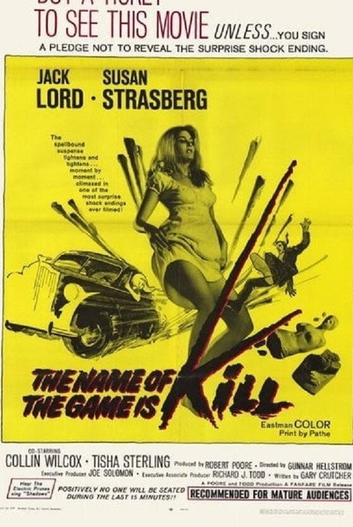 The Name of the Game Is Kill постер