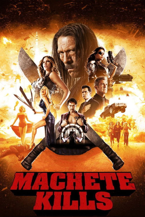Machete Kills постер