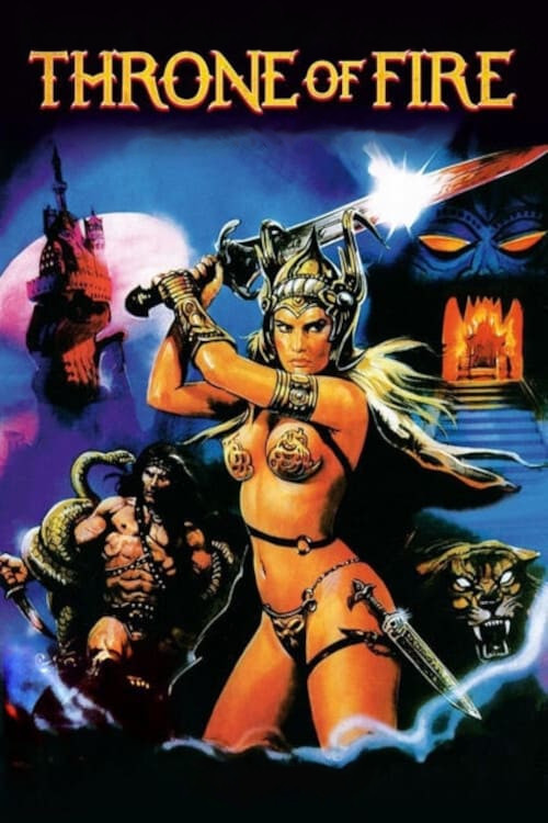 Огненный трон постер