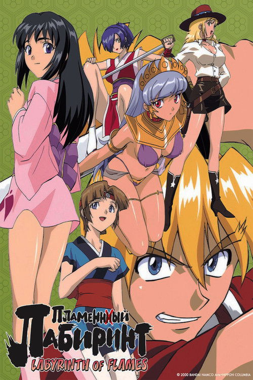 Пламенный лабиринт постер