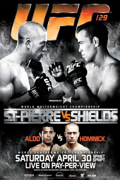 UFC 129: St-Pierre vs. Shields постер