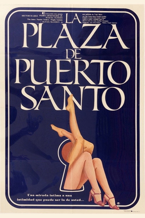 La plaza de Puerto Santo постер