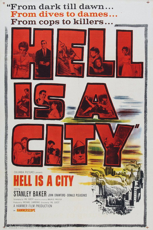 Hell Is a City постер