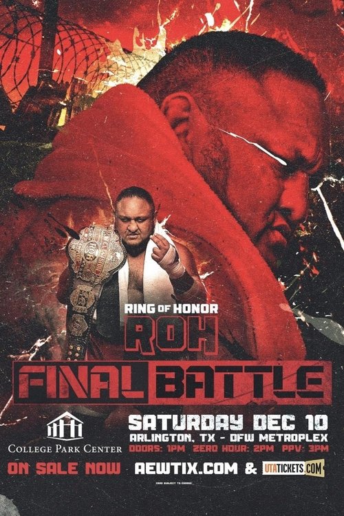 ROH Final Battle 2022 постер