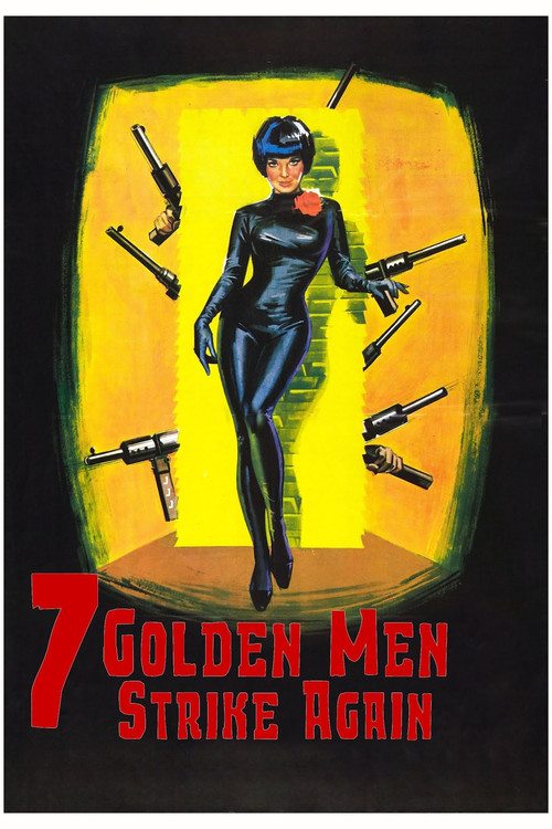 Seven Golden Men Strike Again постер