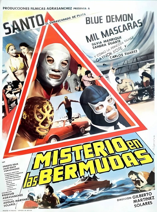 Misterio en las Bermudas постер