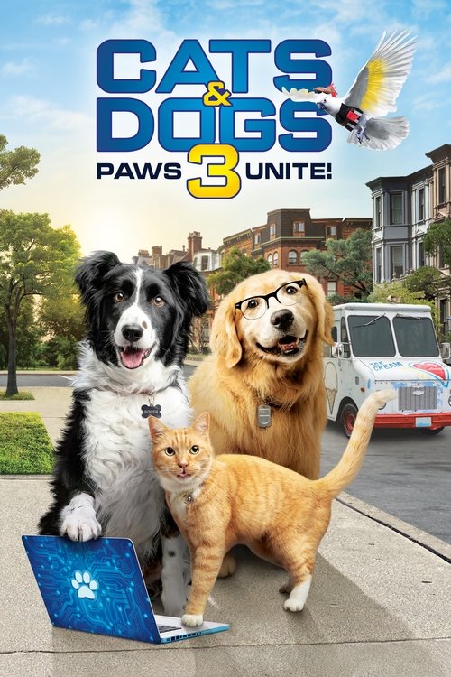 Cats & Dogs 3: Paws Unite постер