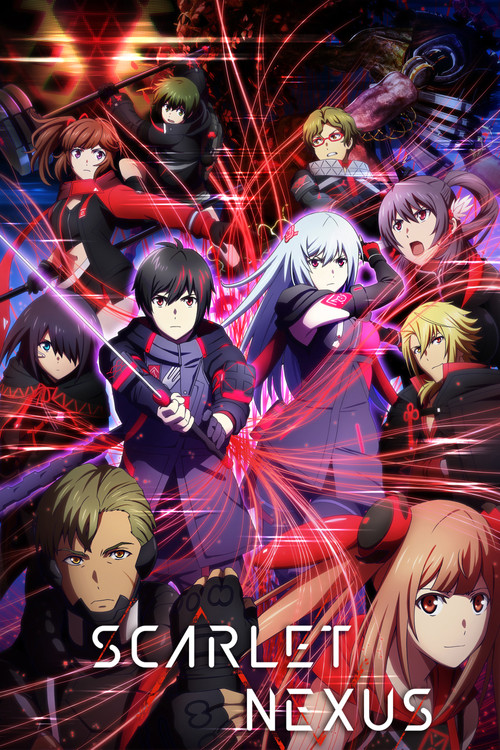 Scarlet Nexus постер