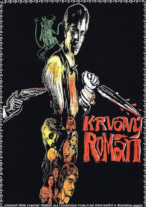 Krvavý román постер