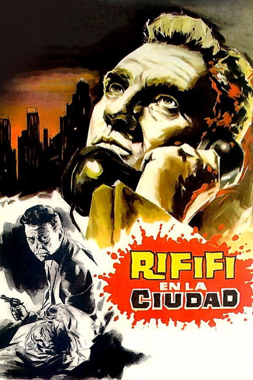 Rififí en la ciudad постер