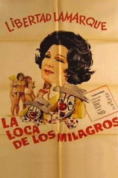 La loca de los milagros постер
