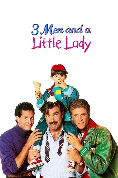 3 Men and a Little Lady постер
