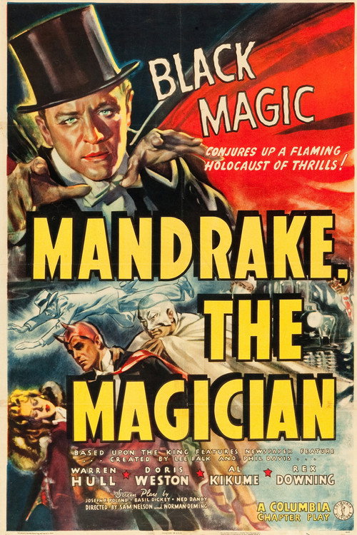 Mandrake the Magician постер