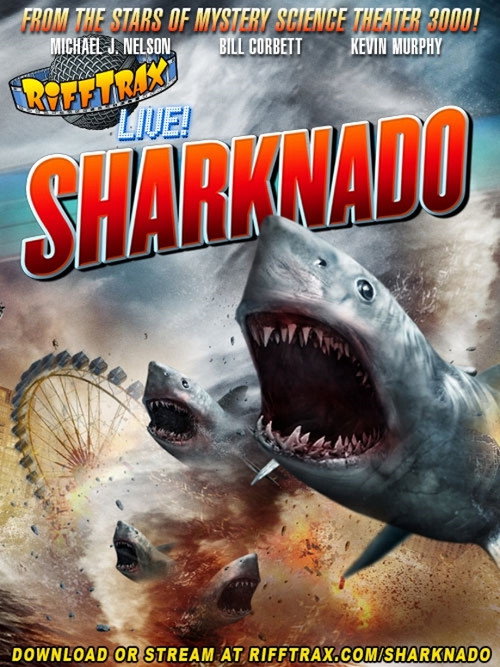 RiffTrax Live: Sharknado постер