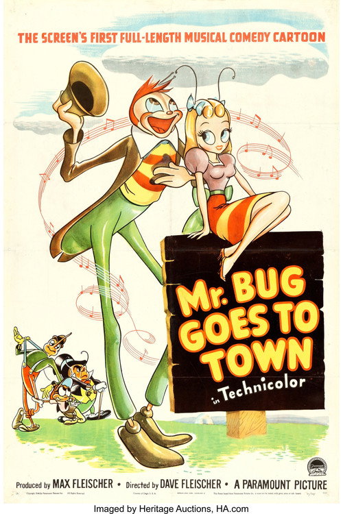 Mr. Bug Goes to Town постер