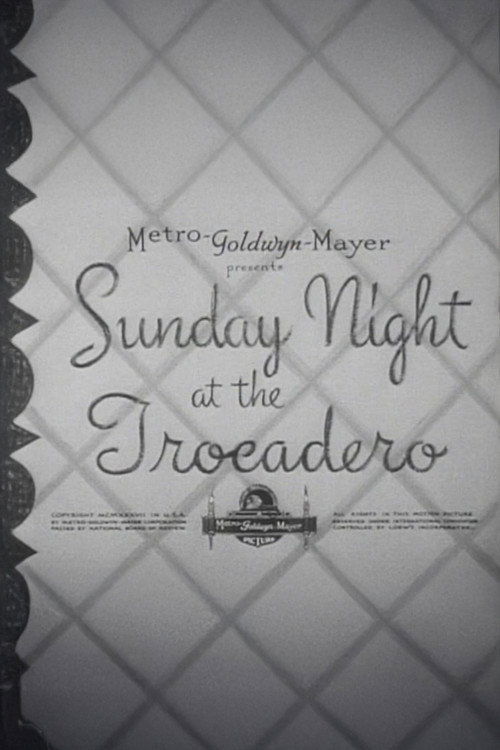 Sunday Night at the Trocadero постер