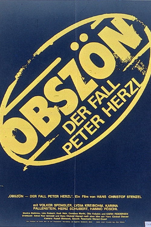 Obszön - Der Fall Peter Herzl постер