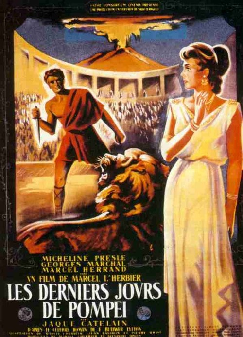 Les Derniers Jours de Pompéi постер