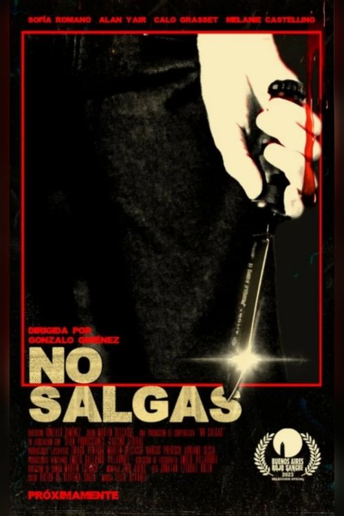 No salgas постер