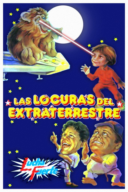 Las locuras del extraterrestre постер
