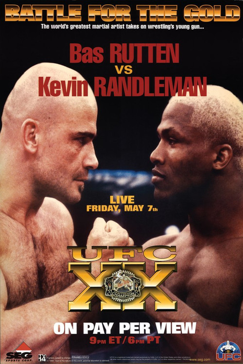 UFC 20: Battle For The Gold постер