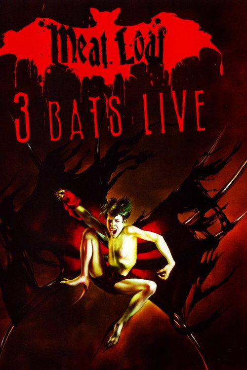 Meat Loaf: Three Bats Live постер