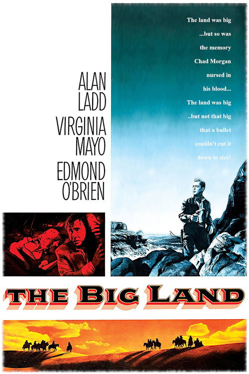 The Big Land постер