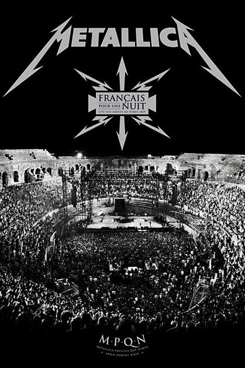 Metallica: Français pour une nuit постер