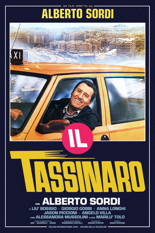 Il tassinaro постер