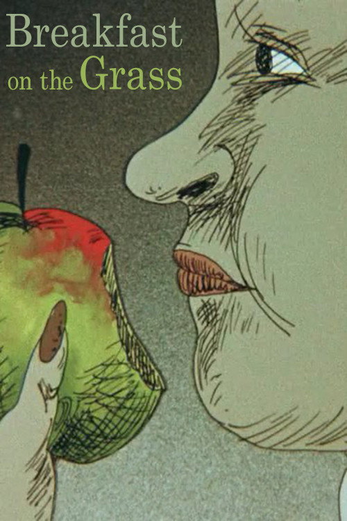 Завтрак на траве постер