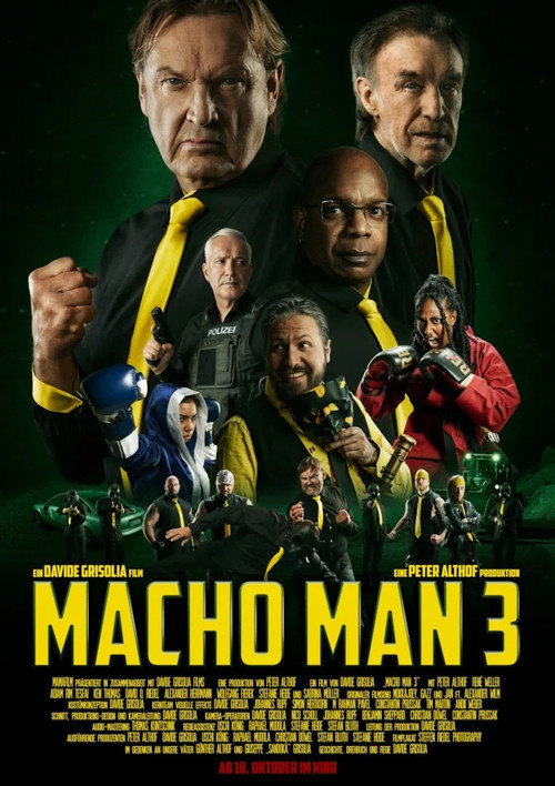 Macho Man 3 постер