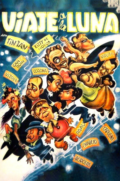Viaje a la luna постер
