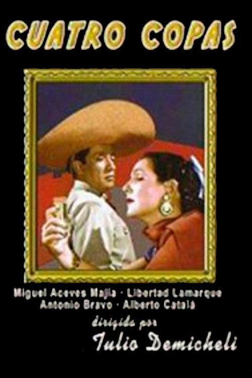 Cuatro copas постер