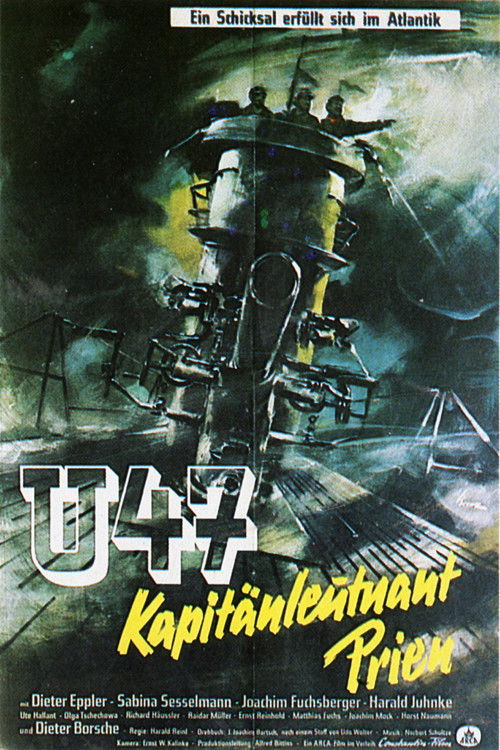 U47 - Kapitänleutnant Prien постер