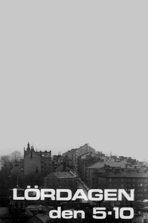 Lördagen den 5.10 постер