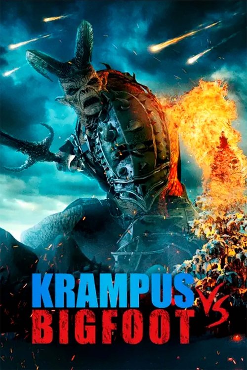 Bigfoot vs Krampus постер