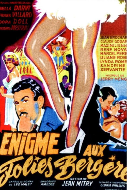 Énigme aux Folies-Bergère постер