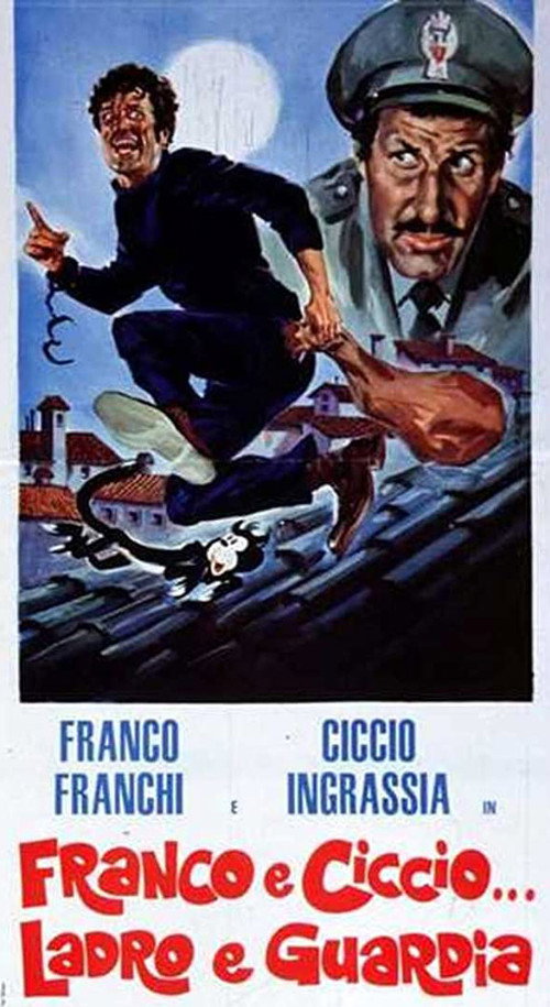 Franco e Ciccio... Ladro e Guardia постер