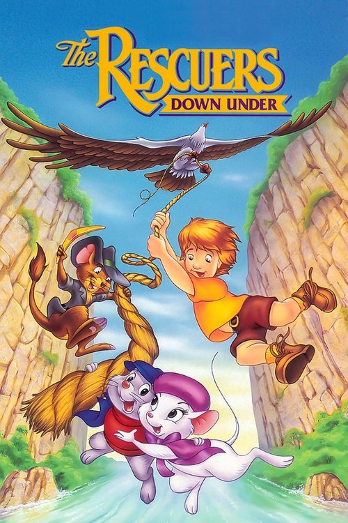 The Rescuers Down Under постер