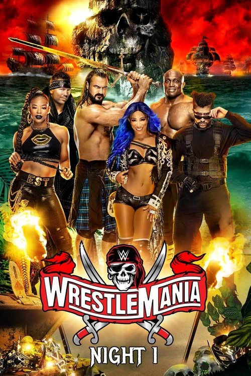 WrestleMania 37: Night 1 постер