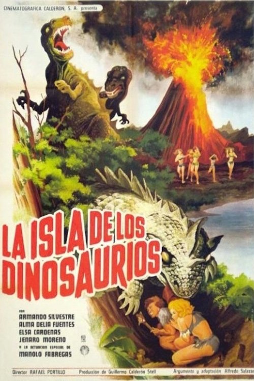 La isla de los dinosaurios постер