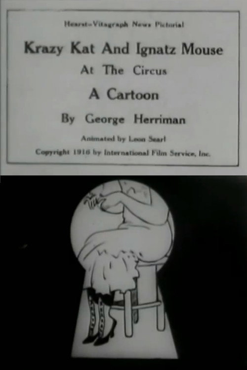 Krazy Kat and Ignatz Mouse at the Circus постер