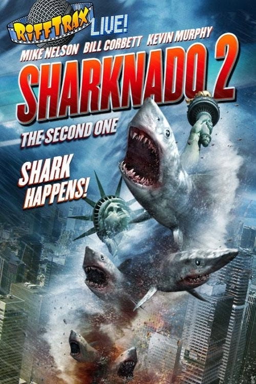 RiffTrax Live: Sharknado 2 постер