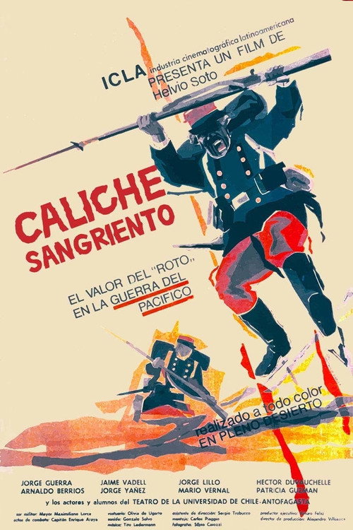 Caliche sangriento постер