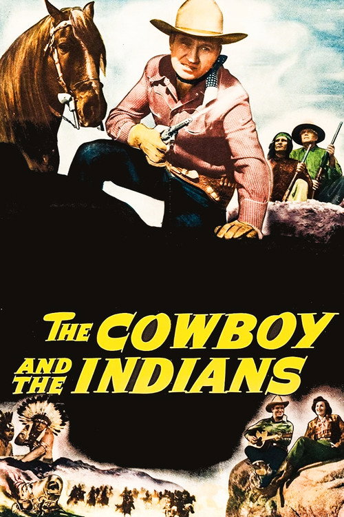 The Cowboy and the Indians постер