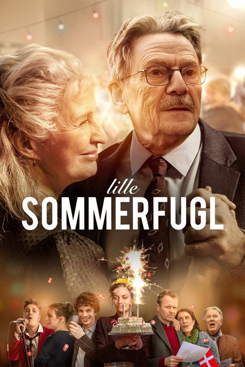 Lille sommerfugl постер
