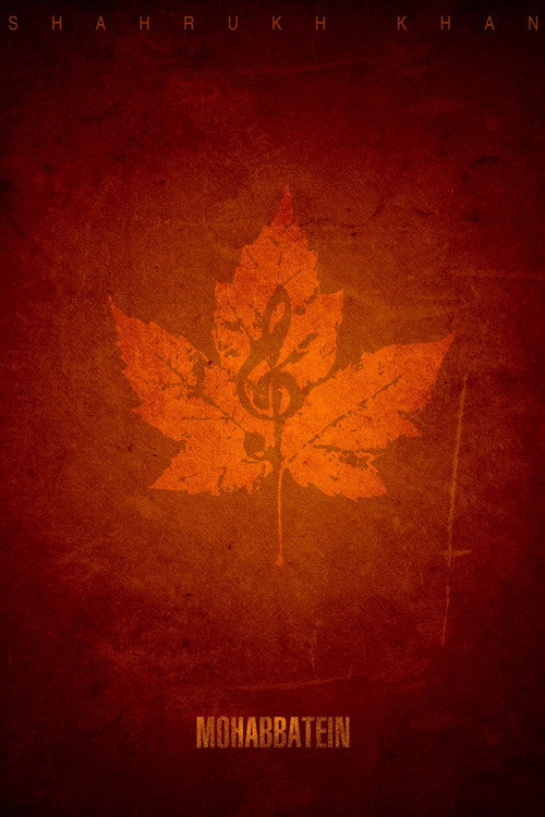 Mohabbatein постер