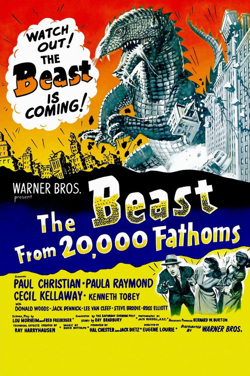 The Beast from 20,000 Fathoms постер