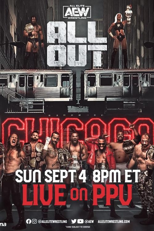 AEW All Out 2022 постер